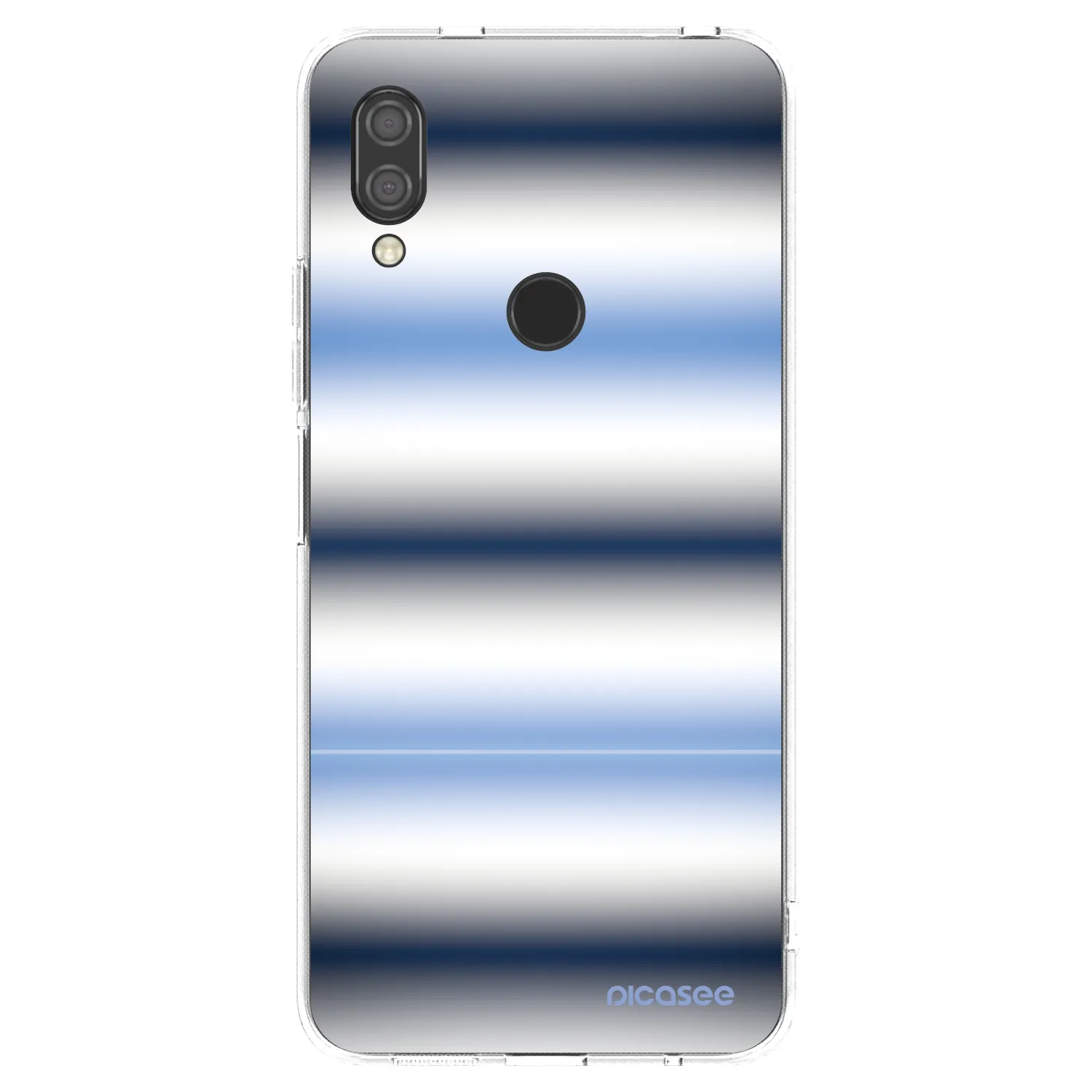 Picasee silikonový průhledný obal pro Xiaomi Redmi 7 - Static Lines