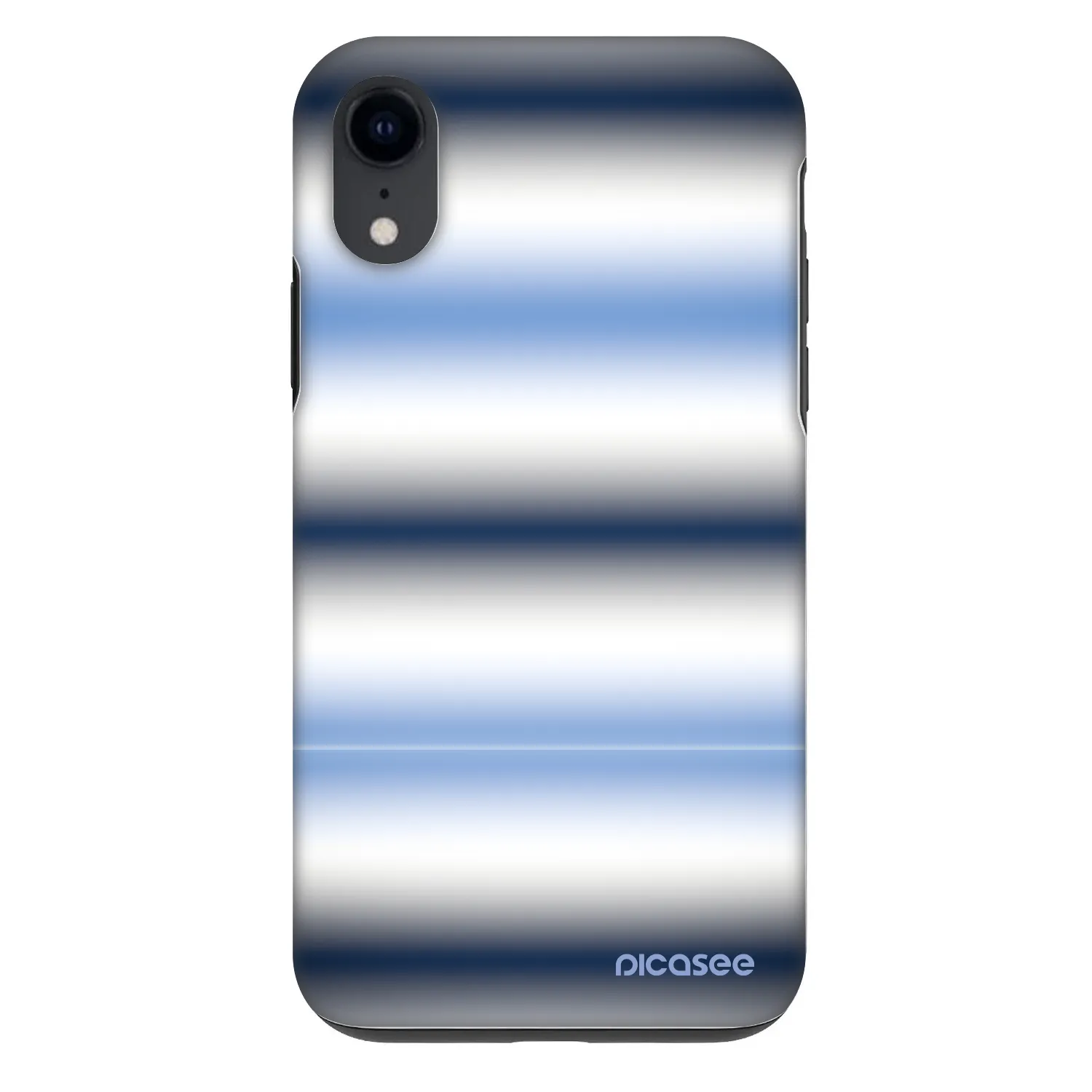 Picasee Fashion Case pro Apple iPhone XR - Static Lines