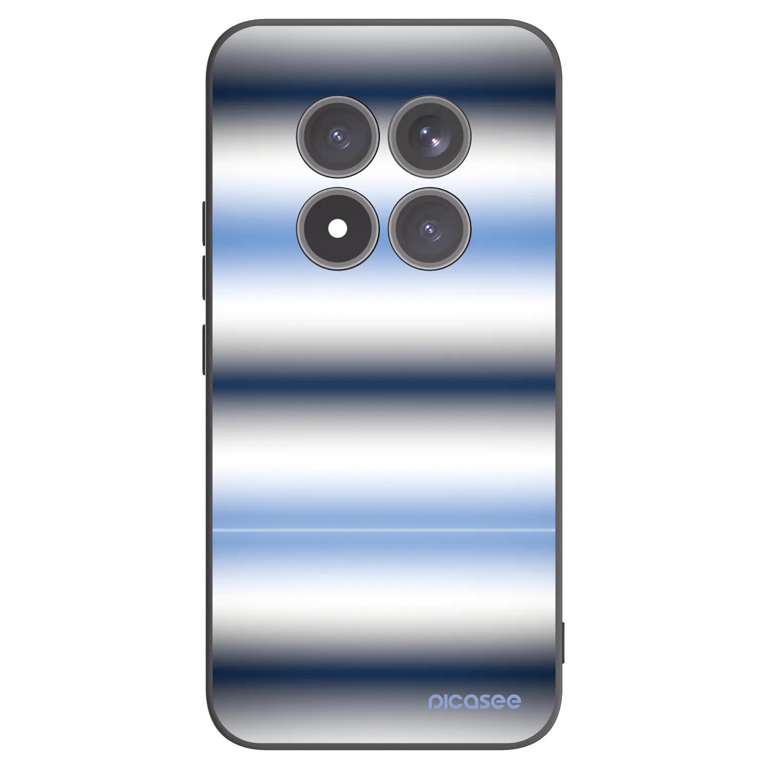 Picasee silikonový černý obal pro Xiaomi Redmi Note 15 Pro+ - Static Lines