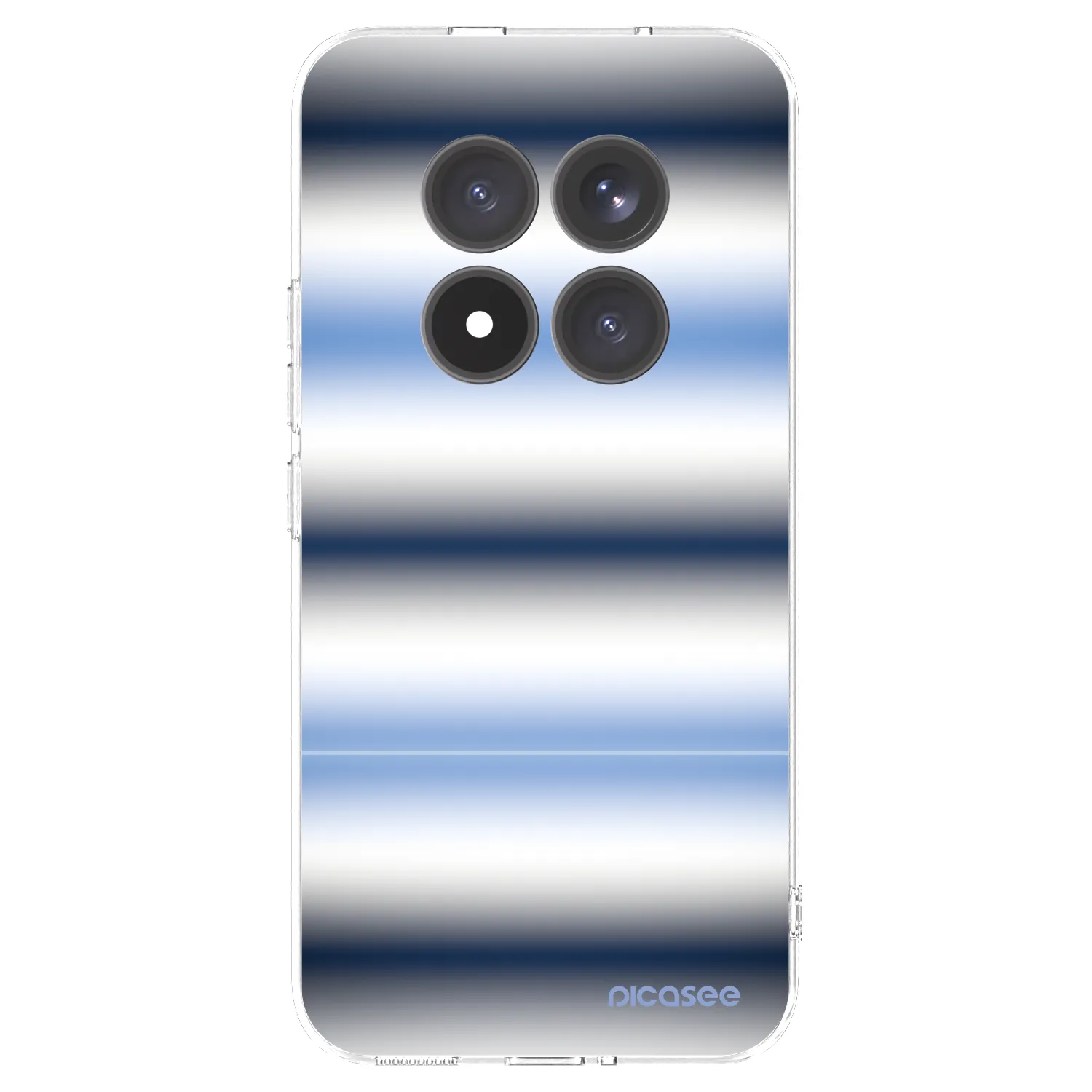 Picasee silikonový průhledný obal pro Xiaomi Redmi Note 15 Pro+ - Static Lines