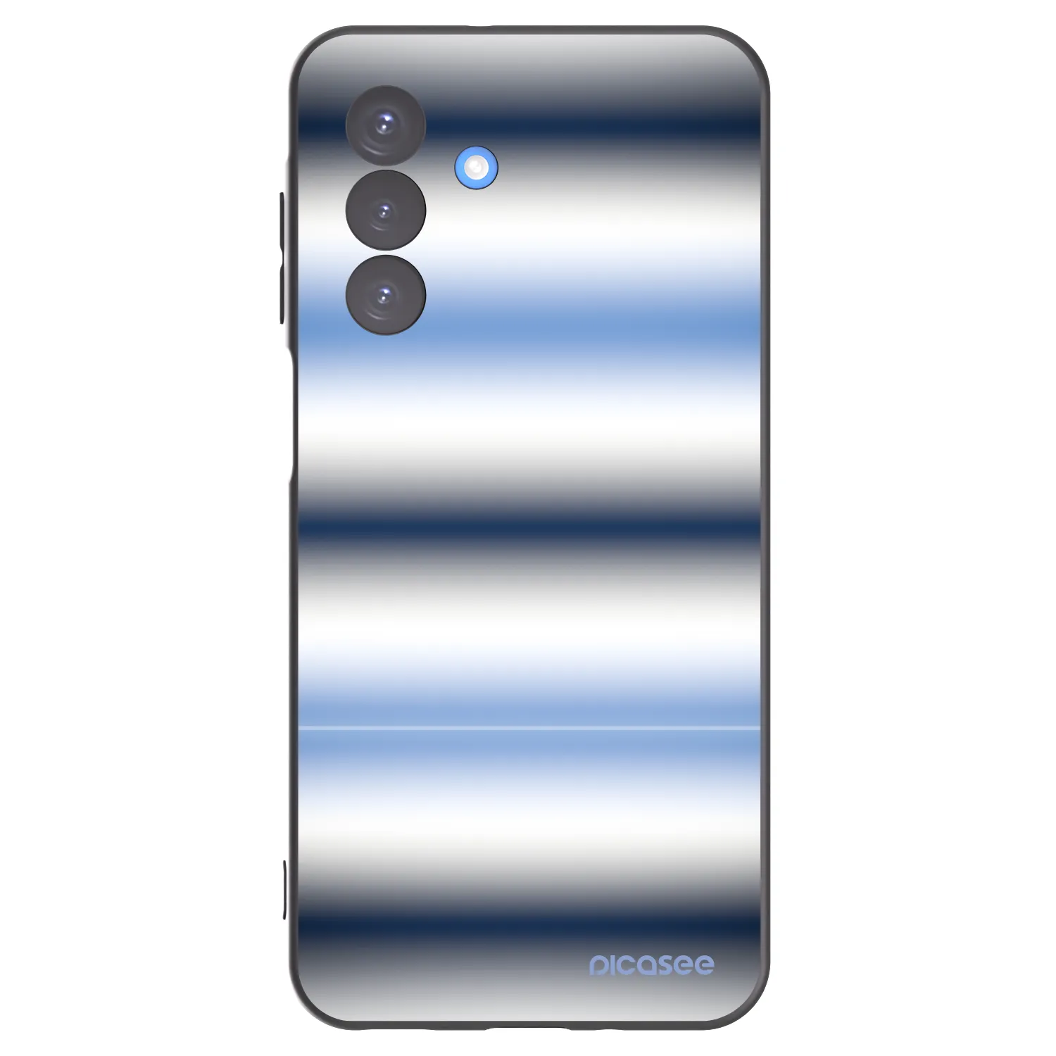 Picasee silikonový černý obal pro Samsung Galaxy A17 5G - Static Lines
