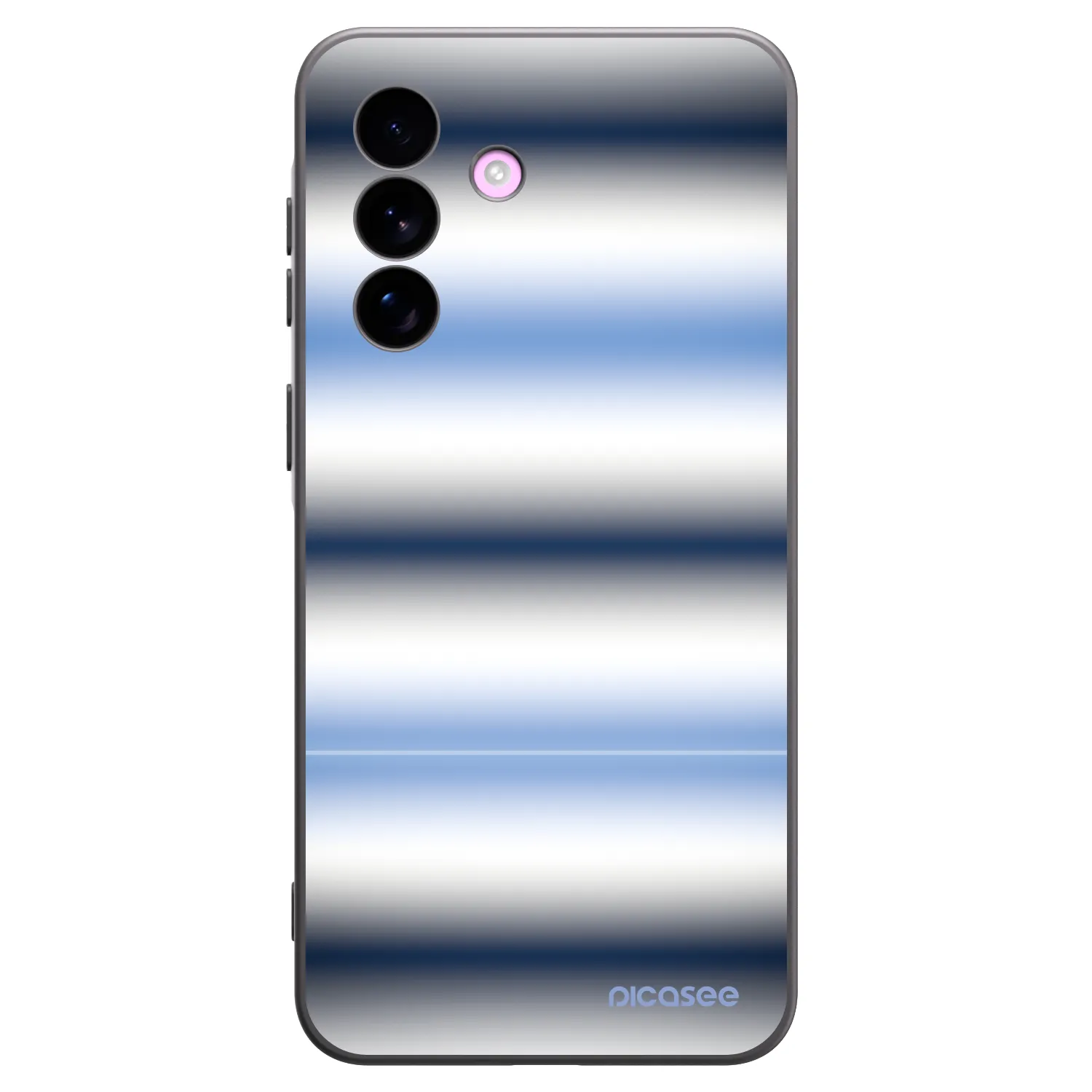 Picasee silikonový černý obal pro Samsung Galaxy A57 5G - Static Lines