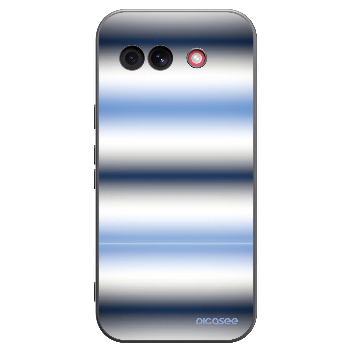 Picasee silikonový černý obal pro Google Pixel 10a - Static Lines
