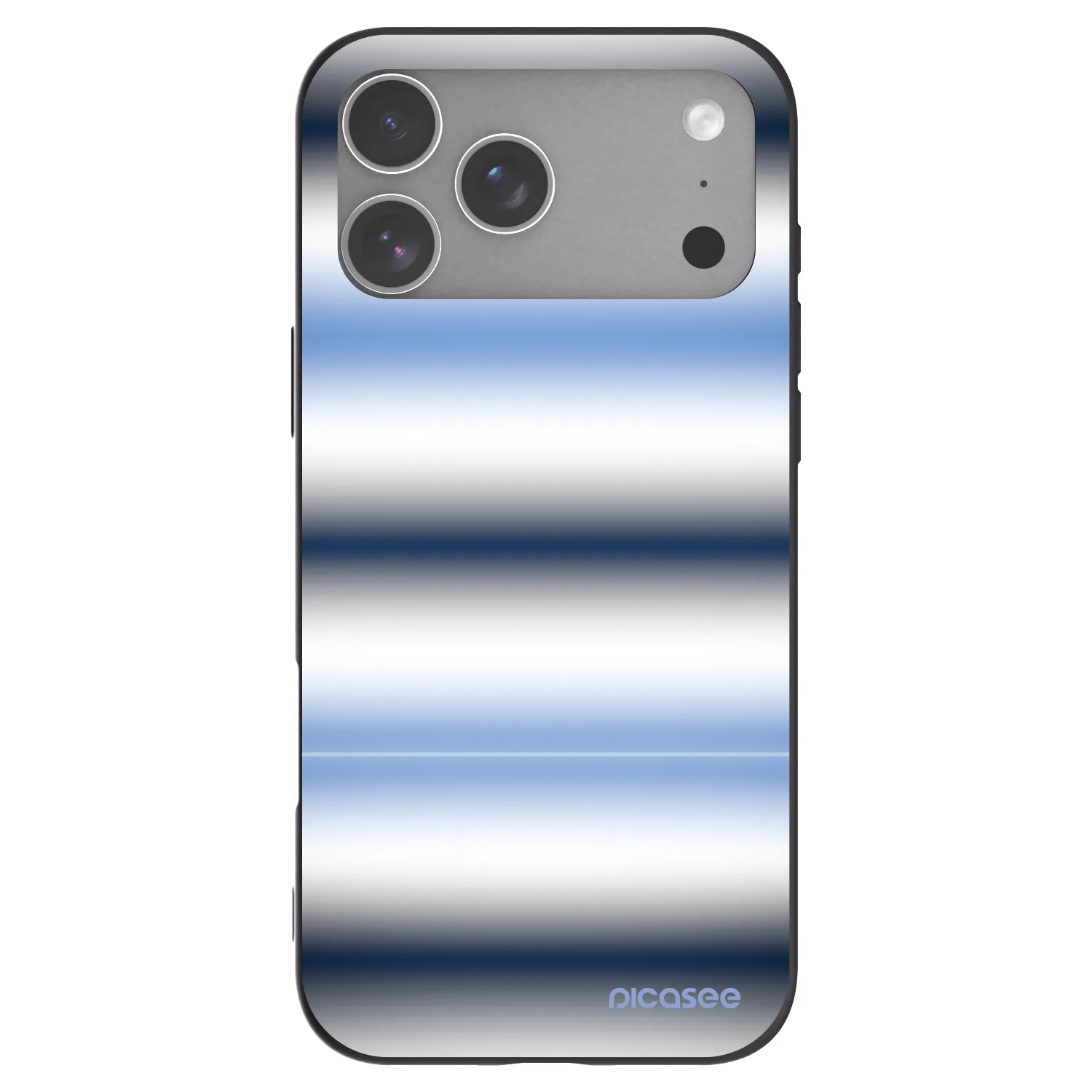 Picasee silikonový černý obal pro Apple iPhone 18 Pro Max - Static Lines