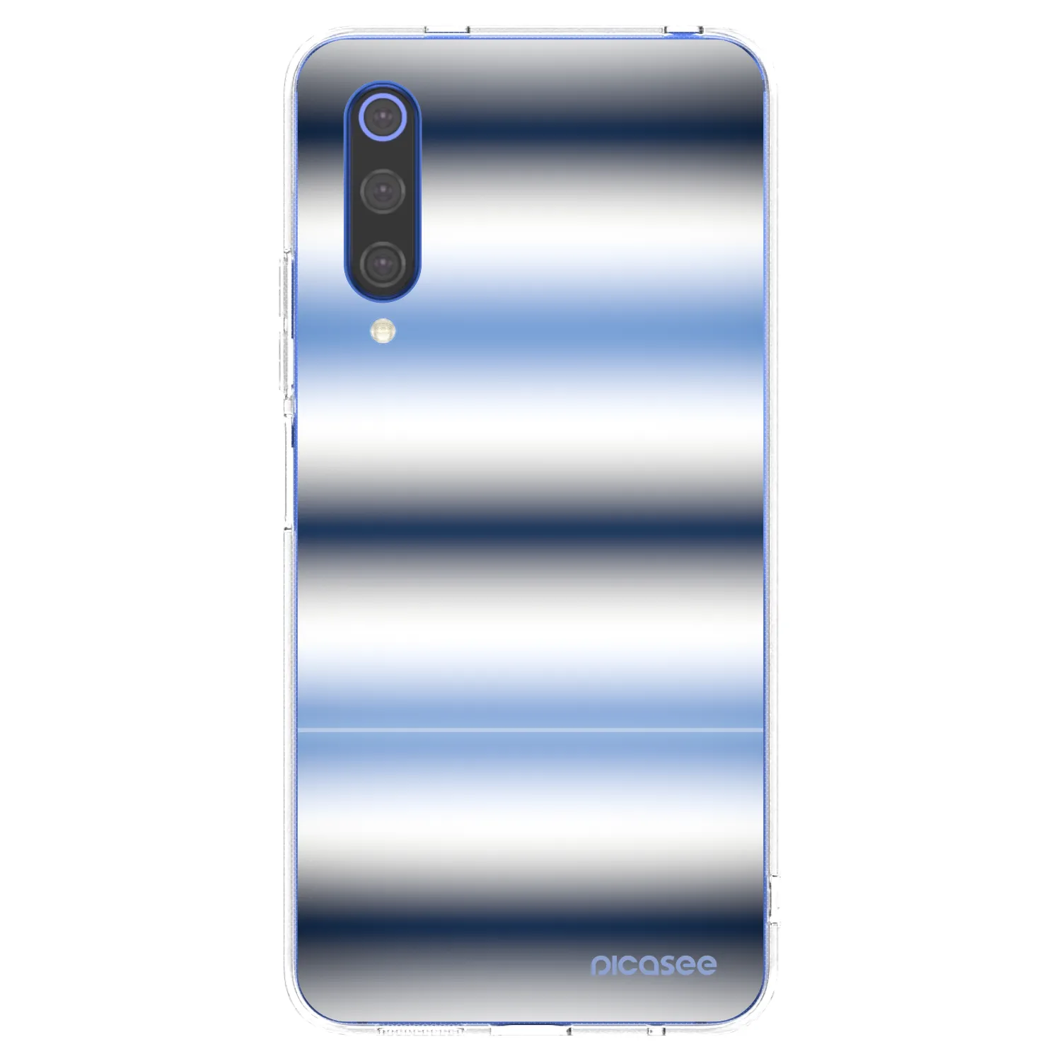 Picasee silikonový průhledný obal pro Xiaomi Mi 9 SE - Static Lines