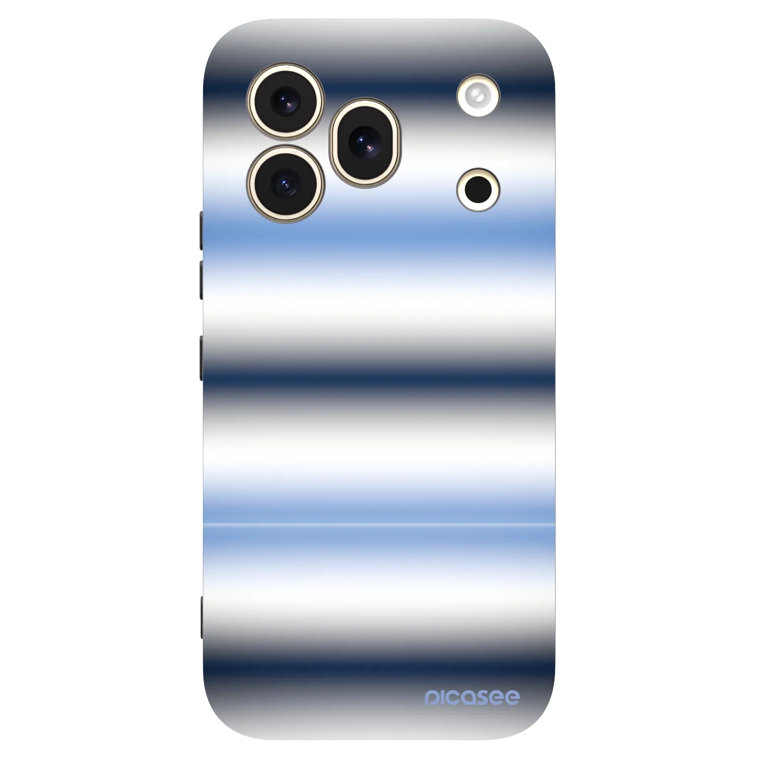 Picasee silikonový černý obal pro Honor 600 Pro - Static Lines