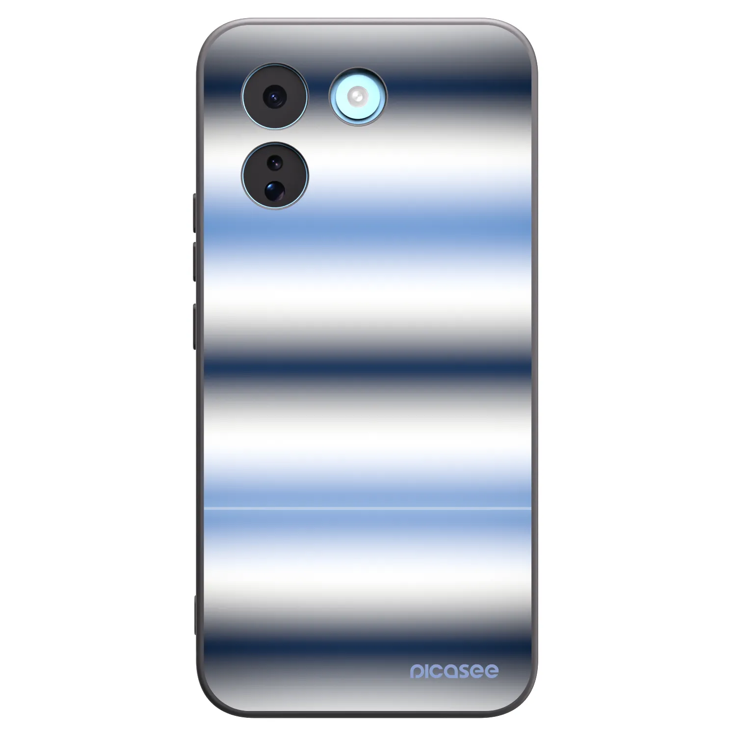 Picasee silikonový černý obal pro Xiaomi Redmi Note 17 Pro MAX 5G - Static Lines