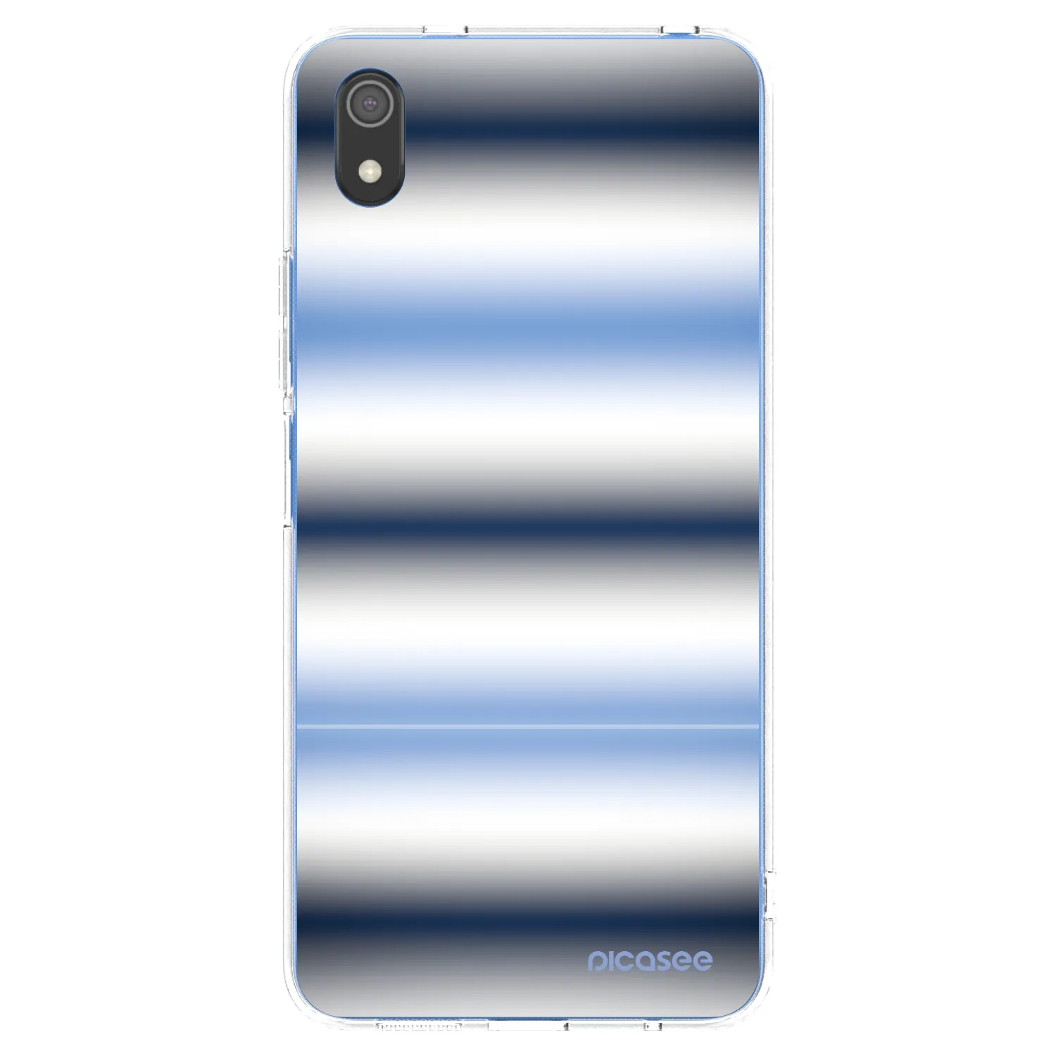 Picasee silikonový průhledný obal pro Xiaomi Redmi 7A - Static Lines