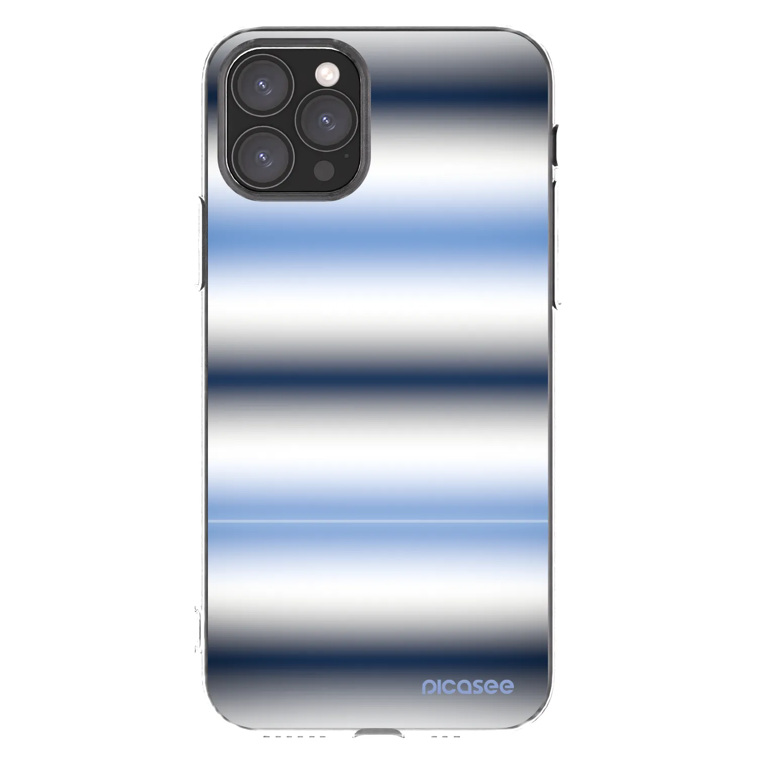 Picasee silikonový průhledný obal pro Apple iPhone 11 Pro - Static Lines