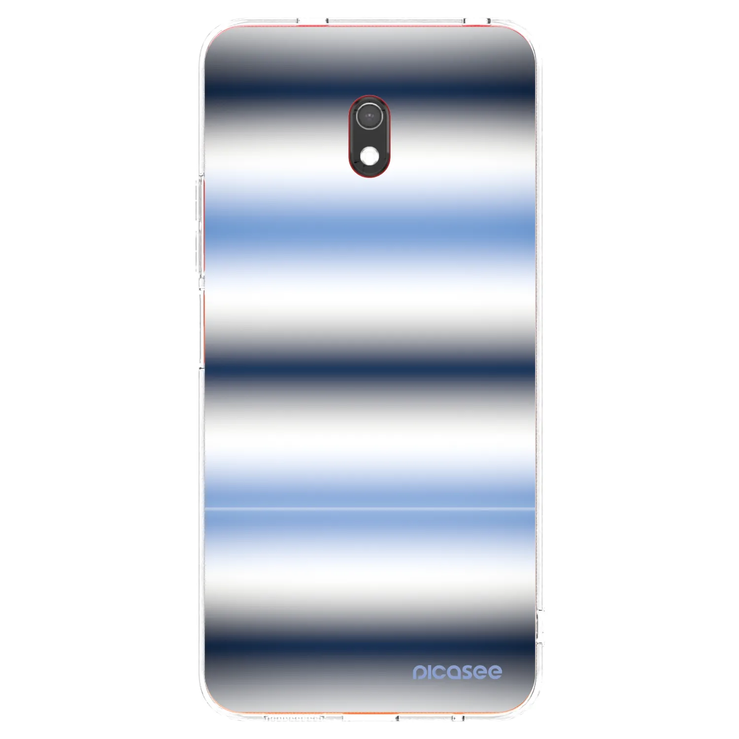 Picasee silikonový průhledný obal pro Xiaomi Redmi 8A - Static Lines