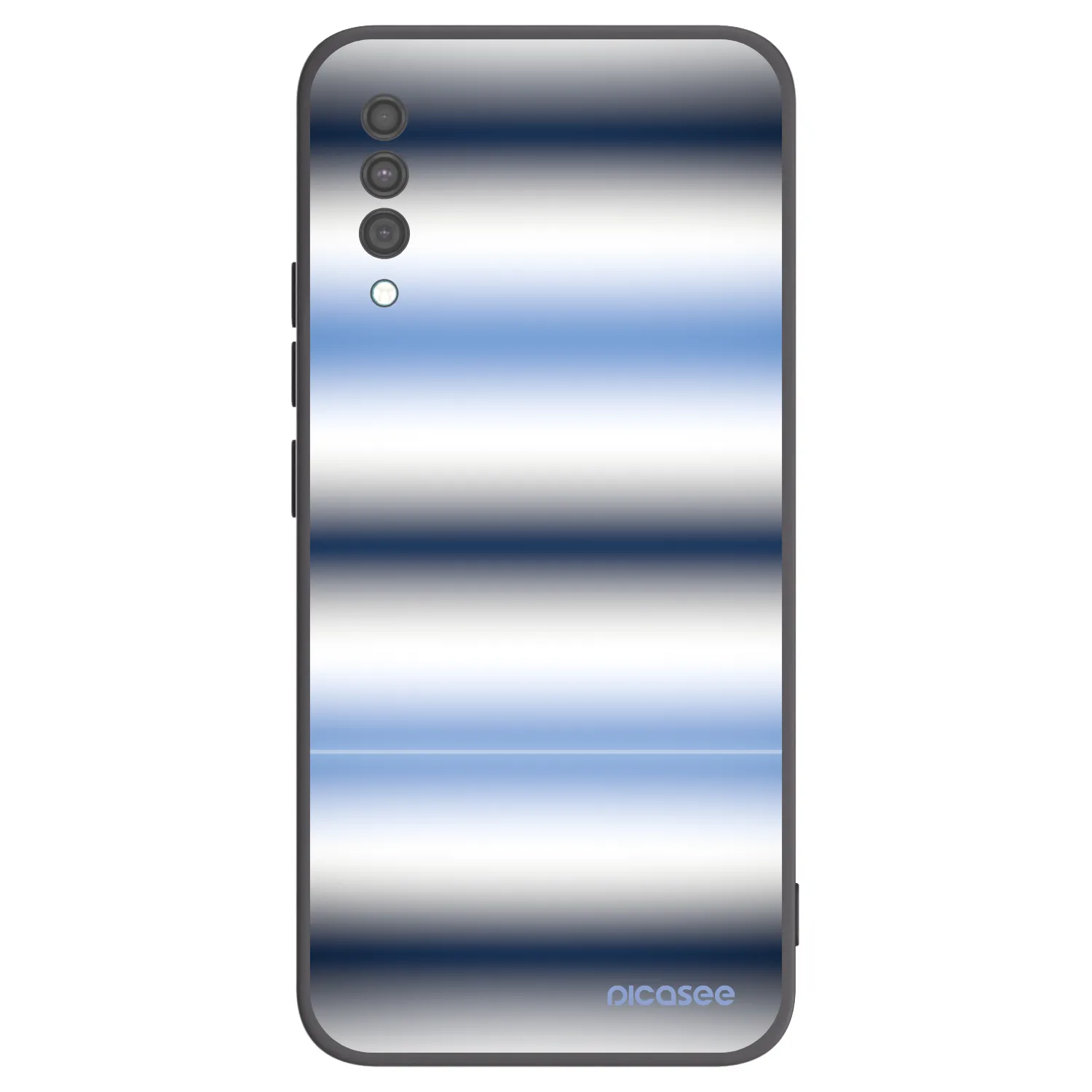 Picasee silikonový černý obal pro Samsung Galaxy A30s A307F - Static Lines