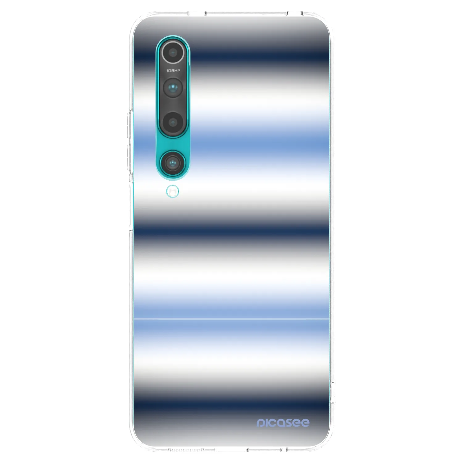 Picasee silikonový průhledný obal pro Xiaomi Mi 10 - Static Lines