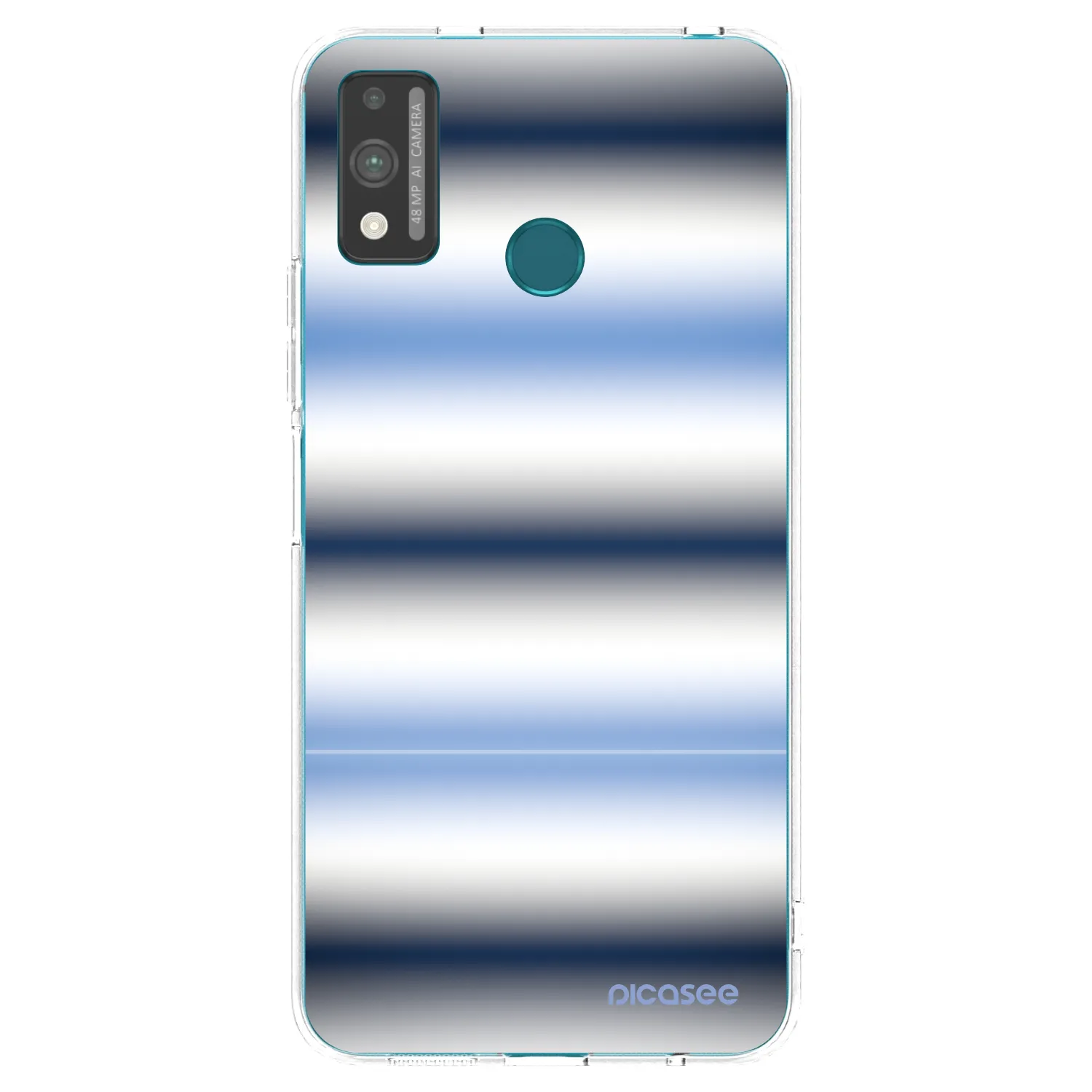 Picasee silikonový průhledný obal pro Honor 9X Lite - Static Lines