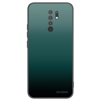 Picasee silikonový černý obal pro Xiaomi Redmi 9 - Verdant Fade