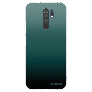 Picasee silikonový průhledný obal pro Xiaomi Redmi 9 - Verdant Fade