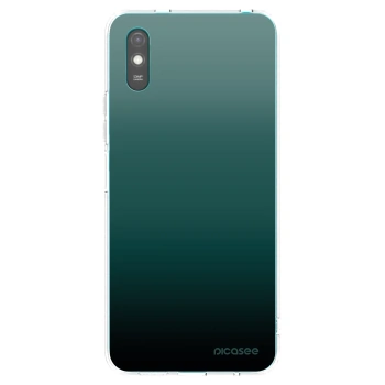 Picasee silikonový průhledný obal pro Xiaomi Redmi 9A - Verdant Fade