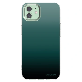 Picasee silikonový průhledný obal pro Apple iPhone 12 Pro - Verdant Fade