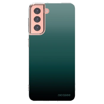 Picasee silikonový průhledný obal pro Samsung Galaxy S21 5G G991B - Verdant Fade