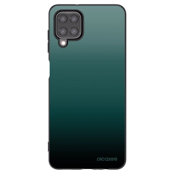 Picasee silikonový černý obal pro Samsung Galaxy A12 A125F - Verdant Fade