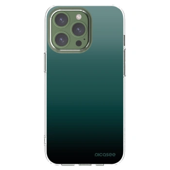 Picasee silikonový průhledný obal pro Apple iPhone 13 Pro - Verdant Fade