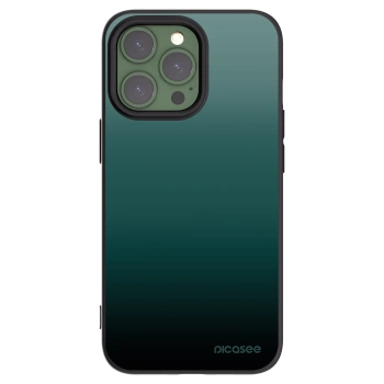 Picasee silikonový černý obal pro Apple iPhone 13 Pro - Verdant Fade