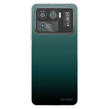 Picasee silikonový průhledný obal pro Xiaomi Mi 11 Ultra - Verdant Fade