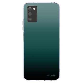 Picasee silikonový průhledný obal pro Samsung Galaxy A02s A025G - Verdant Fade