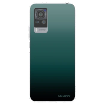 Picasee silikonový průhledný obal pro Vivo X60 Pro 5G - Verdant Fade