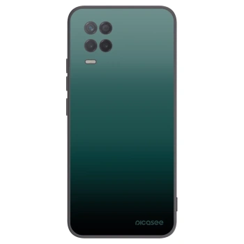 Picasee silikonový černý obal pro Realme 8 5G - Verdant Fade
