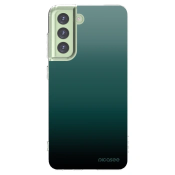 Picasee silikonový průhledný obal pro Samsung Galaxy S21 FE 5G - Verdant Fade