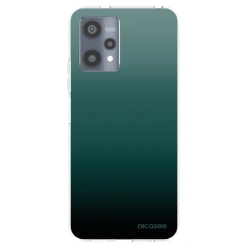 Picasee silikonový průhledný obal pro Realme 9 Pro 5G - Verdant Fade