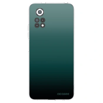 Picasee silikonový průhledný obal pro Xiaomi Poco X4 Pro 5G - Verdant Fade