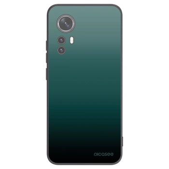 Picasee silikonový černý obal pro Xiaomi 12 - Verdant Fade