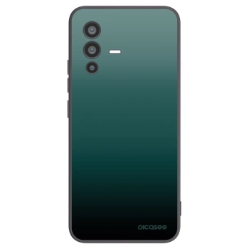Picasee silikonový černý obal pro Vivo V23 5G - Verdant Fade