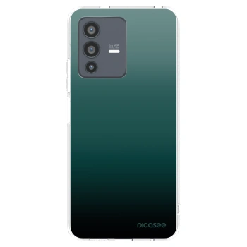 Picasee silikonový průhledný obal pro Vivo V23 5G - Verdant Fade