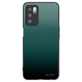 Picasee silikonový černý obal pro OPPO A16s - Verdant Fade