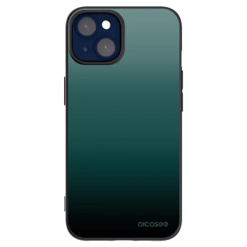 Picasee silikonový černý obal pro Apple iPhone 14 - Verdant Fade