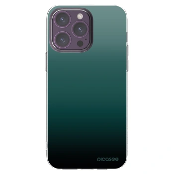 Picasee silikonový průhledný obal pro Apple iPhone 14 Pro Max - Verdant Fade