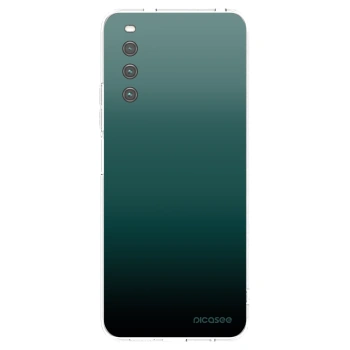 Picasee silikonový průhledný obal pro Sony Xperia 10 IV 5G - Verdant Fade