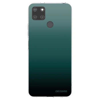Picasee silikonový průhledný obal pro Realme C21Y - Verdant Fade