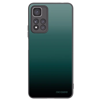 Picasee silikonový černý obal pro Xiaomi Redmi Note 11 Pro+ 5G - Verdant Fade