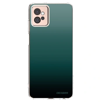 Picasee silikonový průhledný obal pro Motorola Moto G32 - Verdant Fade