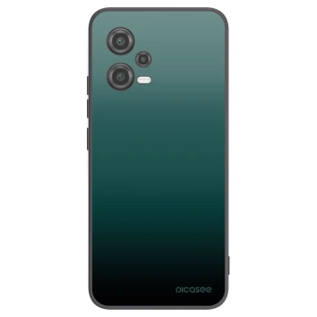 Picasee silikonový černý obal pro Xiaomi Poco X5 - Verdant Fade