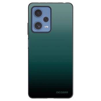 Picasee silikonový černý obal pro Xiaomi Redmi Note 12 Pro 5G - Verdant Fade