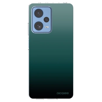 Picasee silikonový průhledný obal pro Xiaomi Redmi Note 12 Pro 5G - Verdant Fade