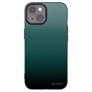 Picasee silikonový černý obal pro Apple iPhone 15 - Verdant Fade