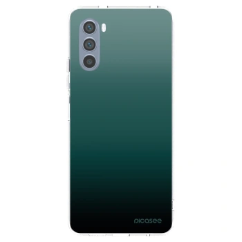 Picasee silikonový průhledný obal pro Motorola Moto G62 - Verdant Fade