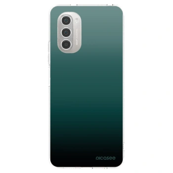 Picasee silikonový průhledný obal pro Motorola Moto G51 - Verdant Fade