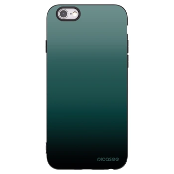 Picasee silikonový černý obal pro Apple iPhone 6/6S - Verdant Fade