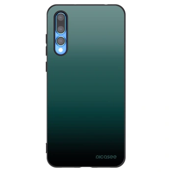 Picasee silikonový černý obal pro Huawei P20 Pro - Verdant Fade